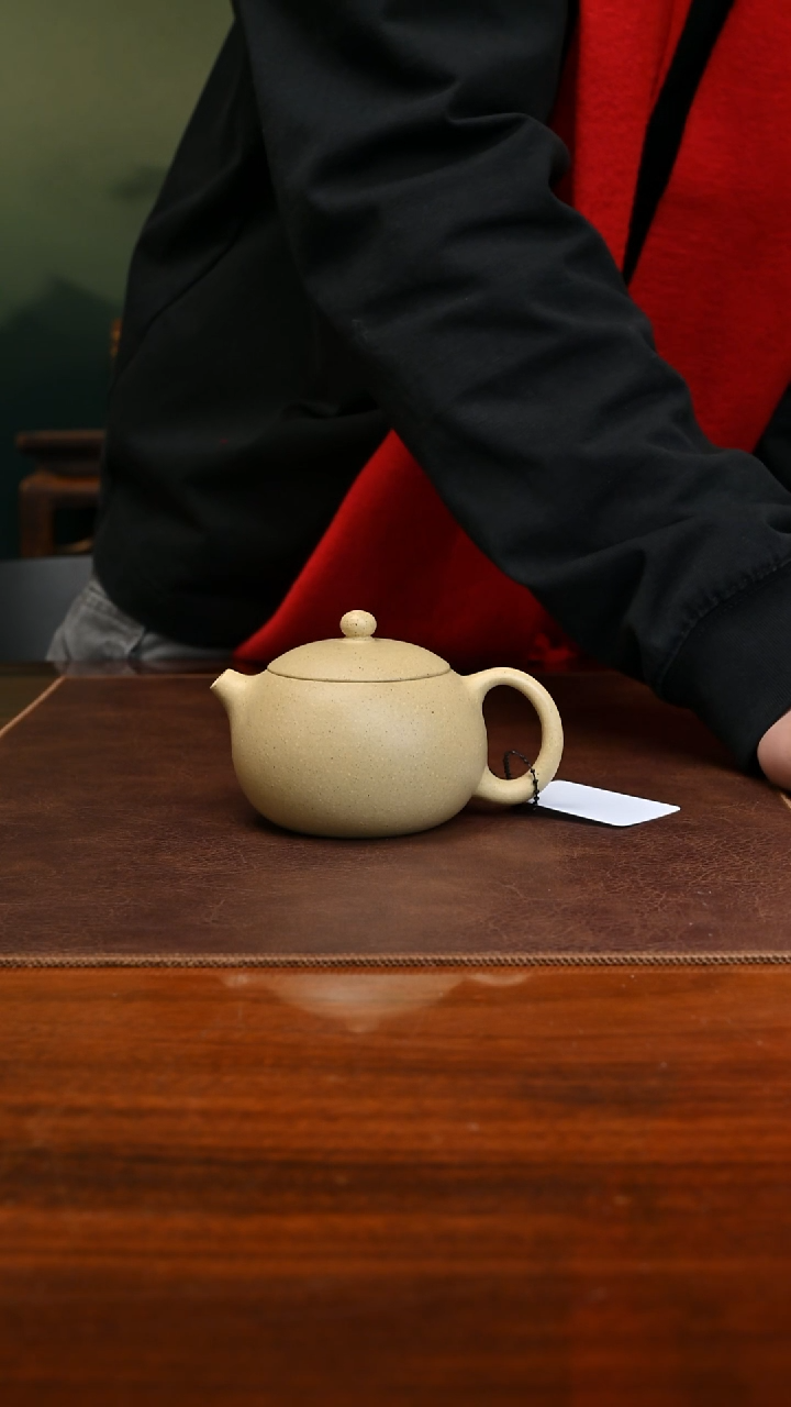 【闪购商品】紫砂茶壶西施本绿170cc