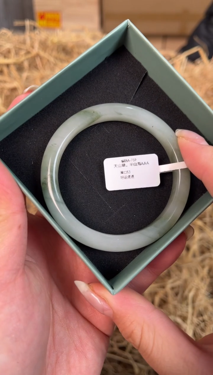 未镶嵌手镯石英质玉A-759