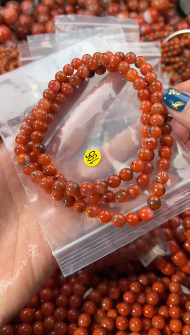 未镶嵌手串南红玛瑙7+