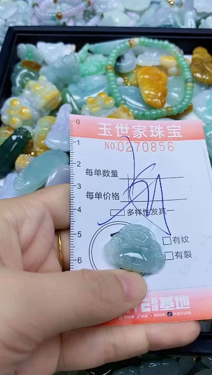 翡翠未镶嵌颈饰闪购0270856多样性发其一