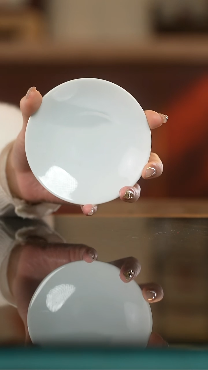 杯子陶瓷白胎小杯托