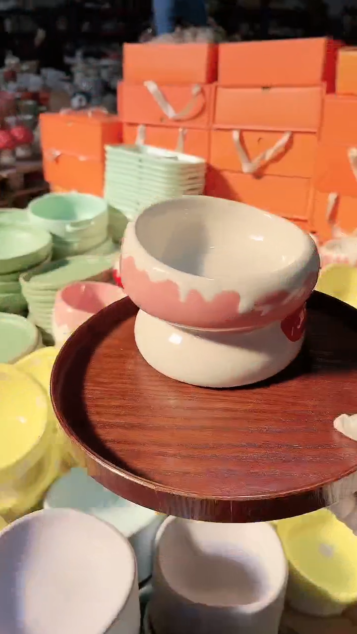 【闪购商品】瓷片高脚 微瑕凑满20元包邮