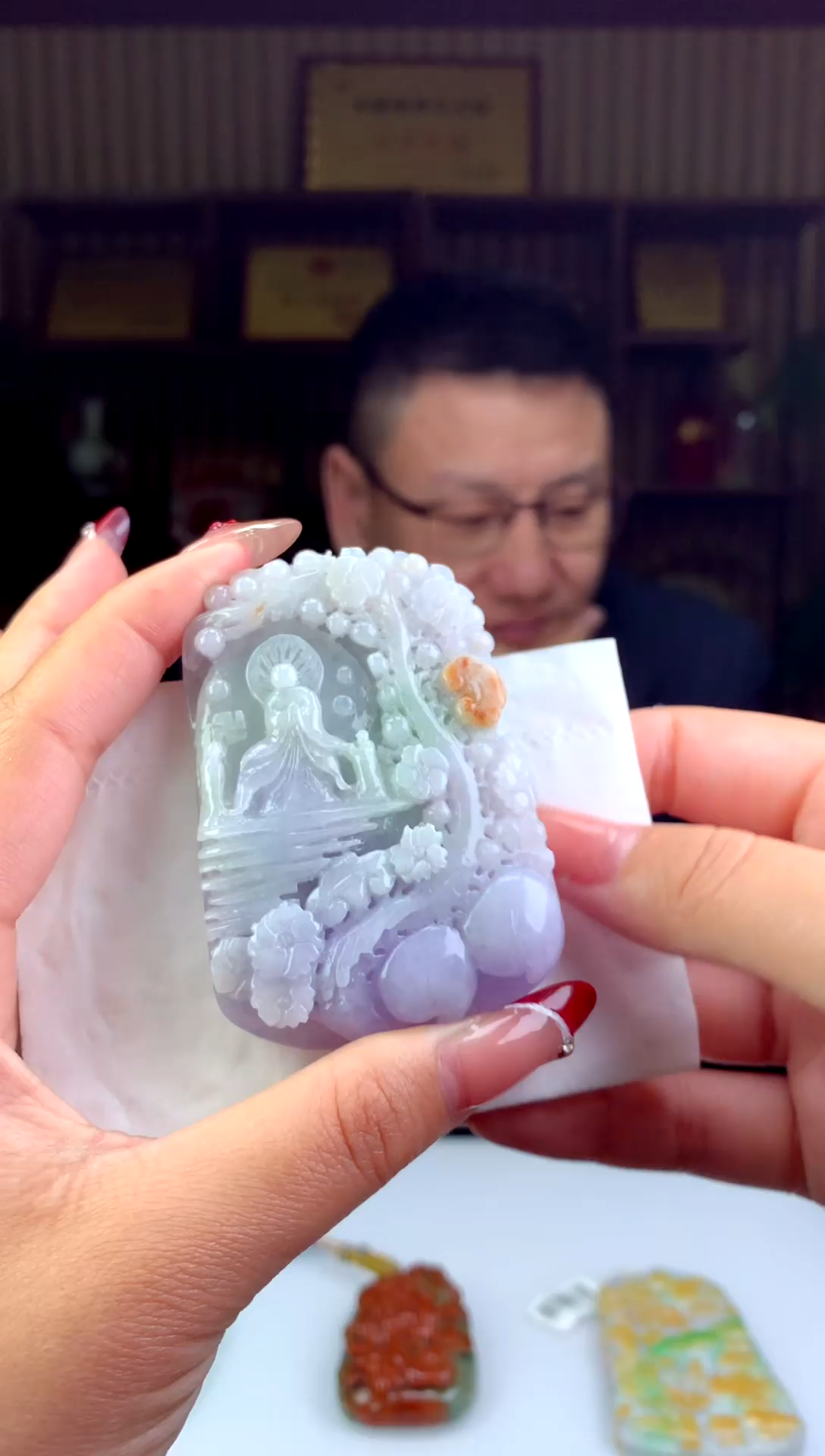 【闪购商品】定制翡翠未镶嵌天然A货翡翠（拍一发一）