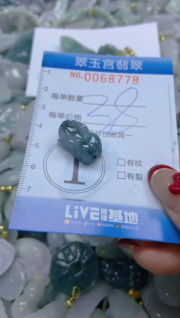 【闪购商品】翡翠颈饰未镶嵌闪购0068778