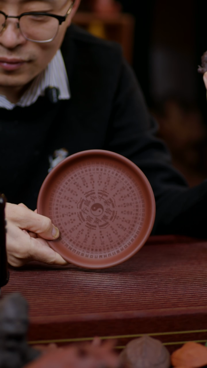 【闪购商品】紫砂茶宠盘子，。，