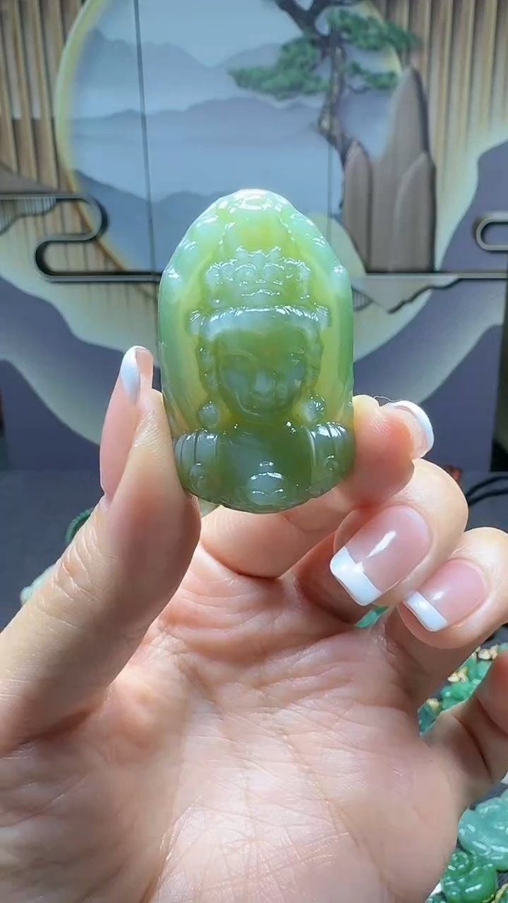 【闪购商品】和田玉挂件未镶嵌1