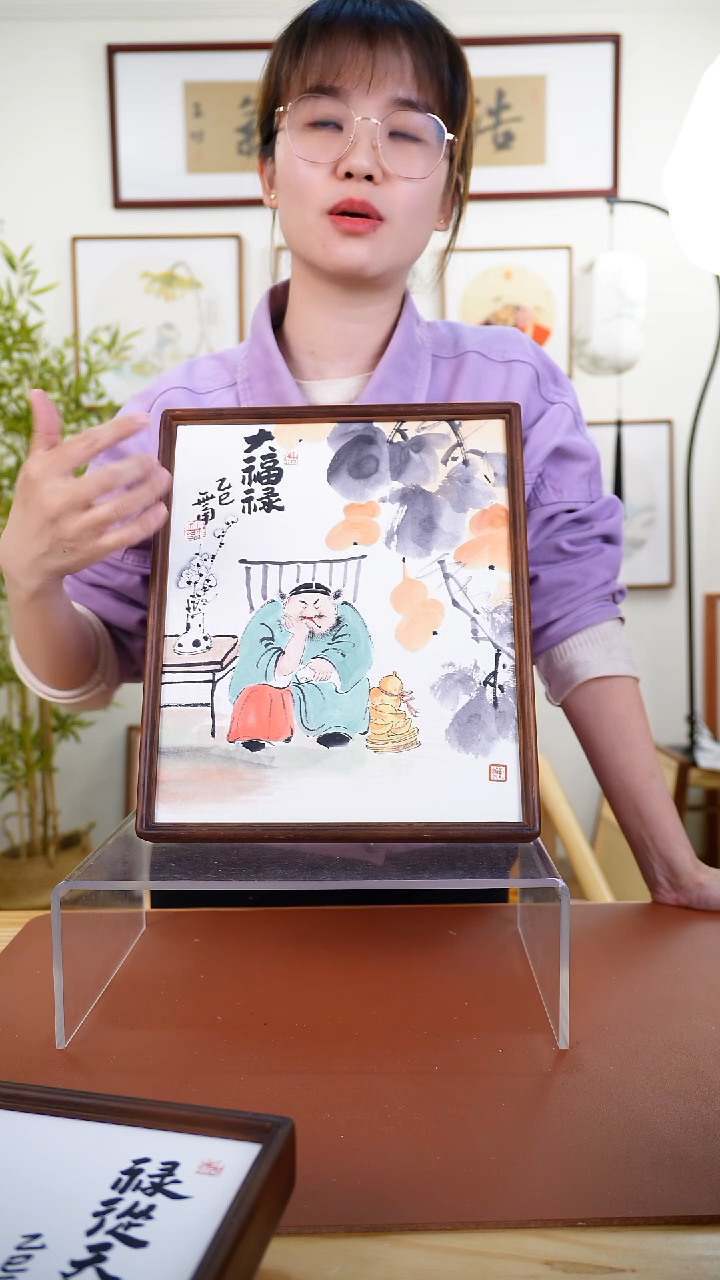 横款鹿鸣现代美术馆-仲维利老师作品