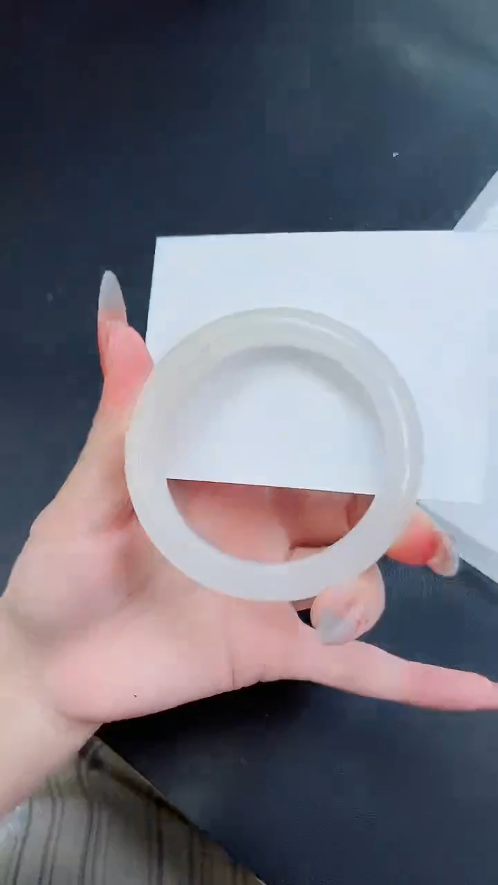 未镶嵌手镯石英质玉A60-55`56`57