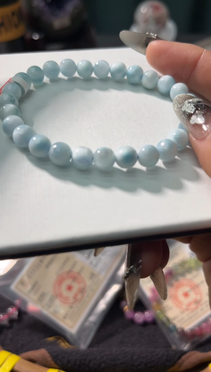 【闪购商品】针钠钙石（海纹石）手链未镶嵌75多样性发其一/7+