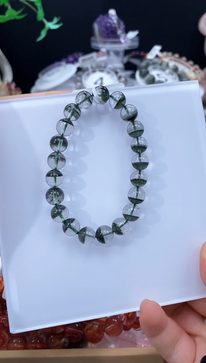 【闪购商品】水晶手链未镶嵌绿幽灵