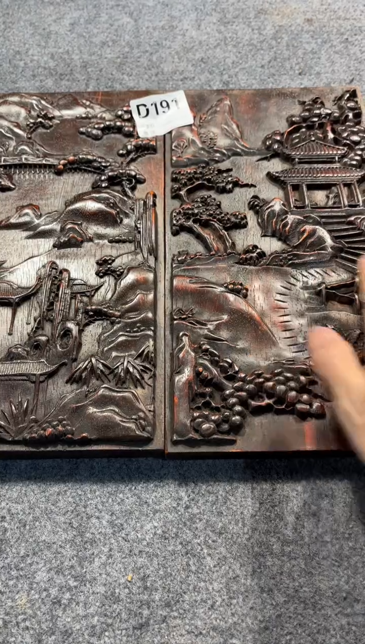 【闪购商品】香榧木拆件雕刻板 以直播间截图为准D191