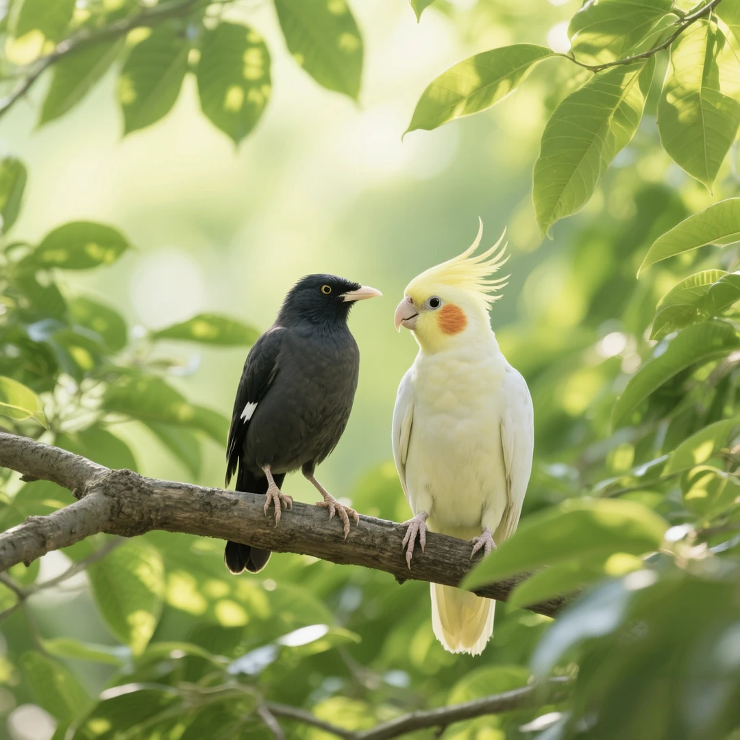 黑八玄风鹦鹉活体宠物观赏能学说话