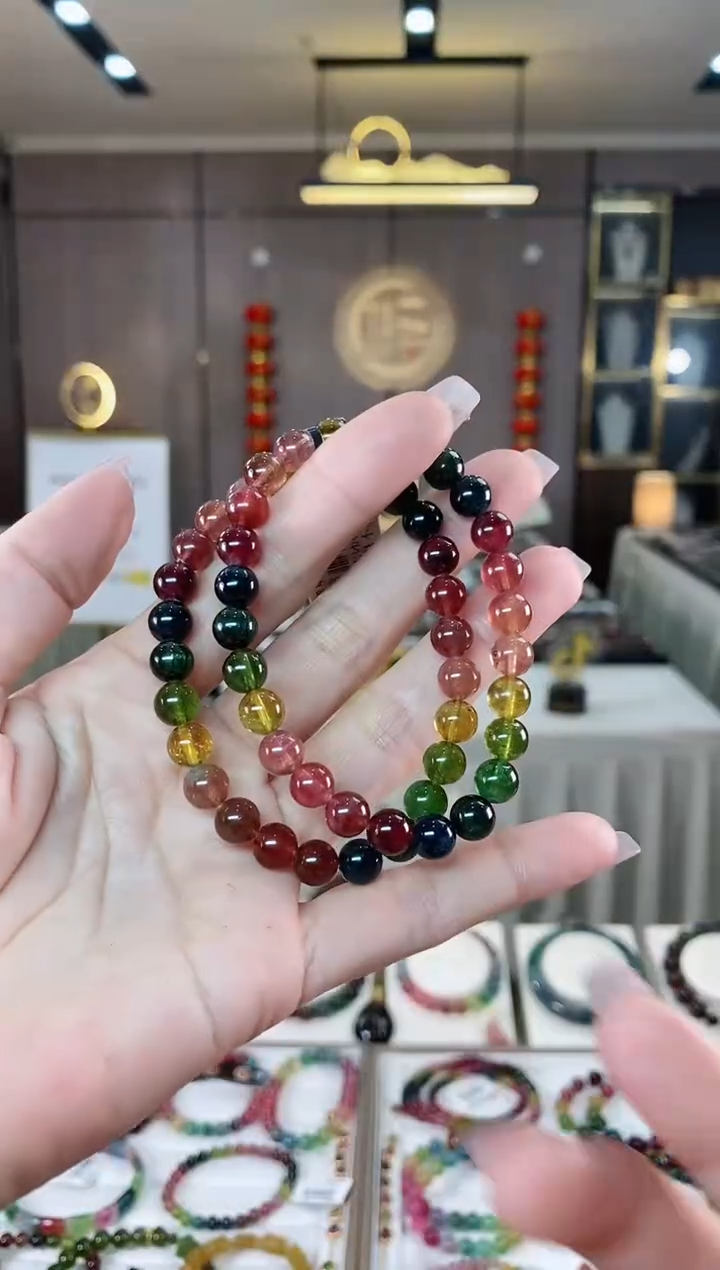 【闪购商品】碧玺单圈手串未镶嵌（多样性发一条）hon