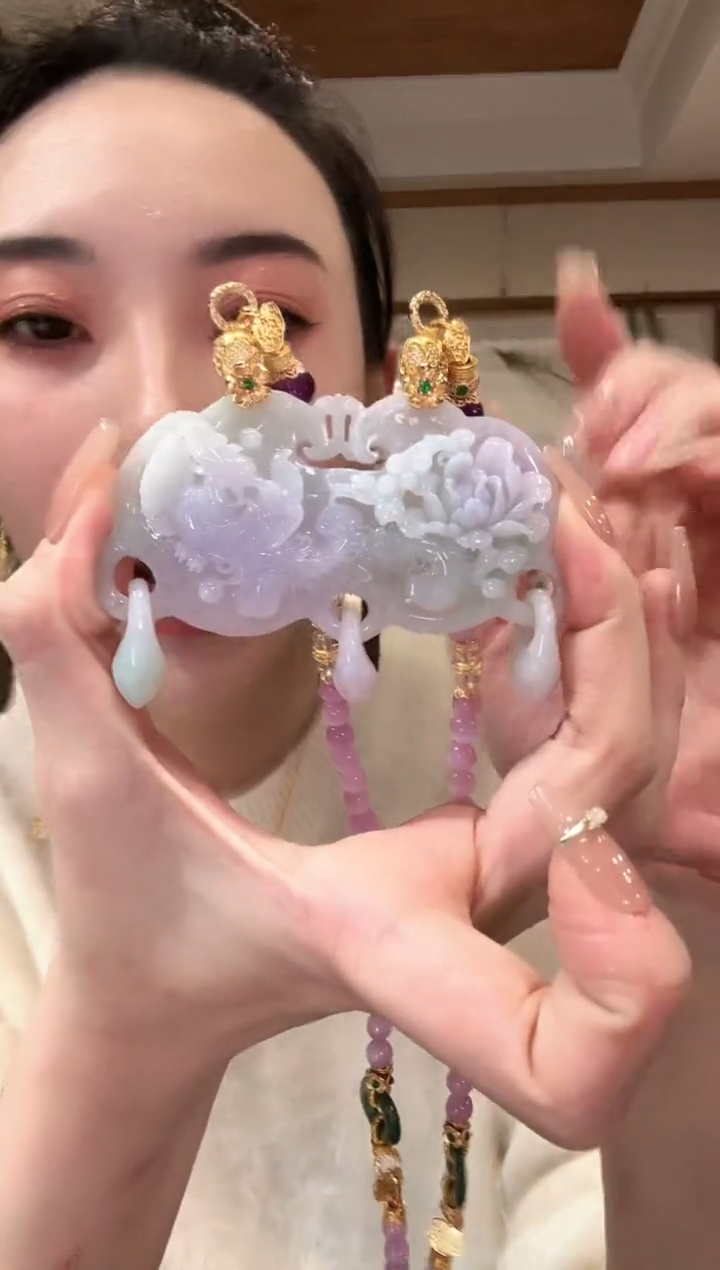 【闪购商品】翡翠颈饰未镶嵌国风