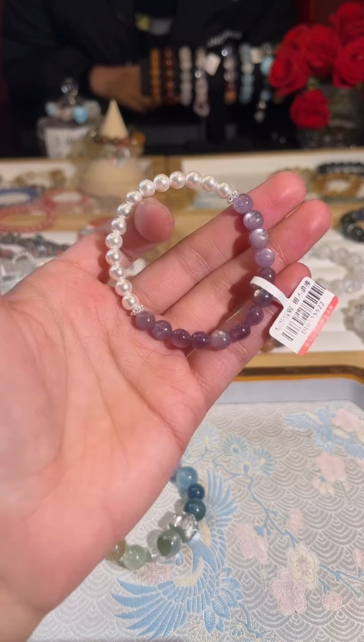 【闪购商品】水晶手链未镶嵌Q518手串