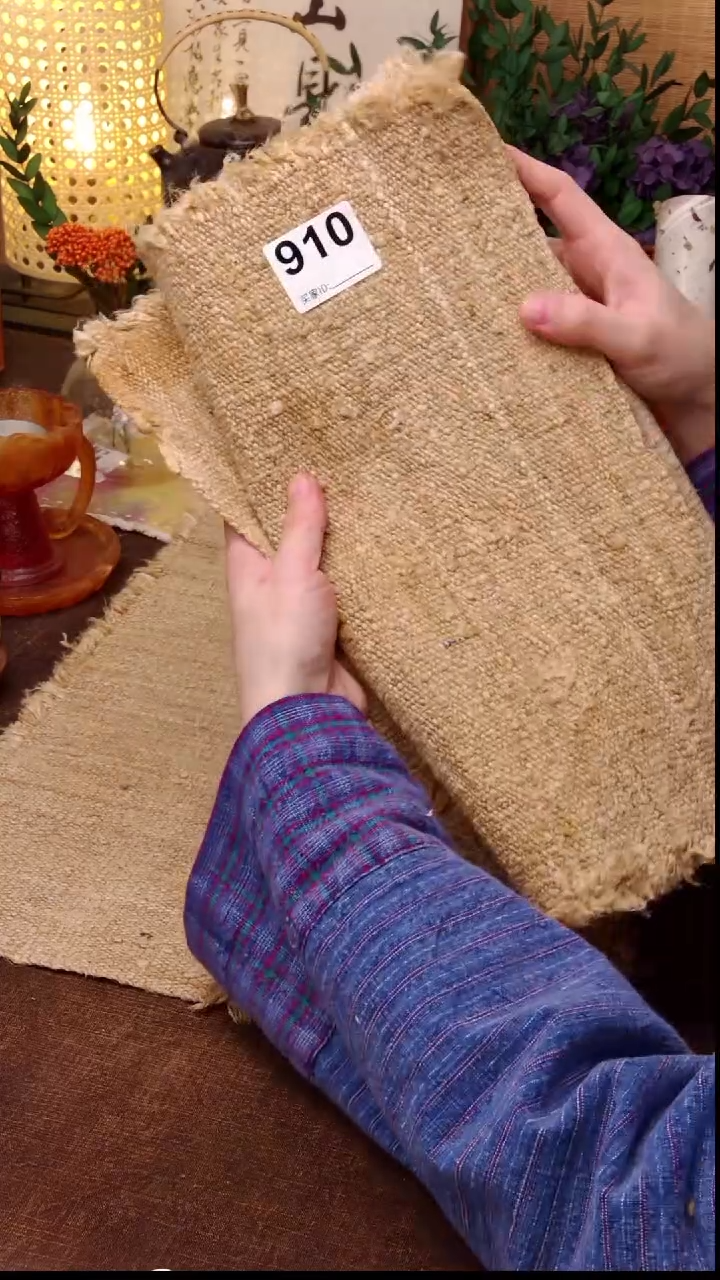 记*本 Cici手作刺子绣柿染壶垫杯垫910