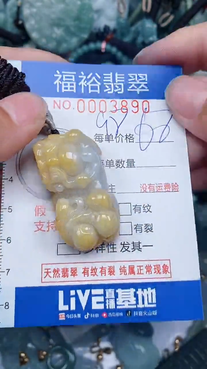 【闪购商品】翡翠颈饰未镶嵌...0003890