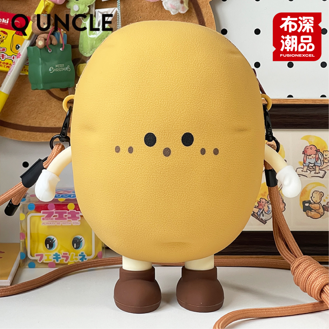 Fusion Excel 布深潮品【宠粉】可爱土豆手机包斜挎大容量硅胶包包