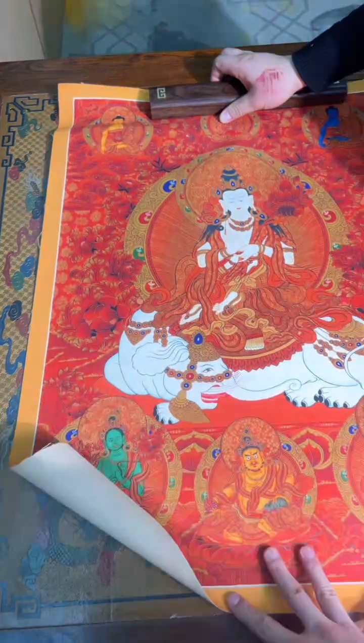 卷轴画卷轴画奥奥的唐卡