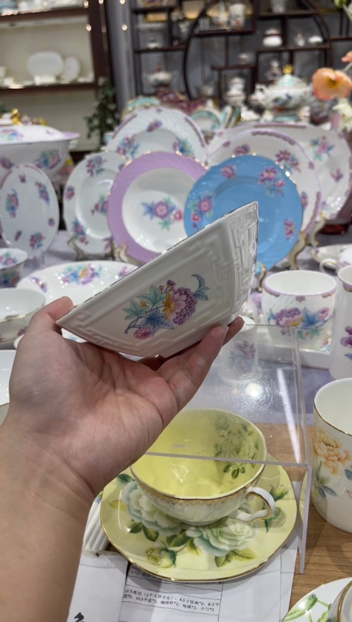 45%以上骨粉骨瓷6英寸沙拉碗