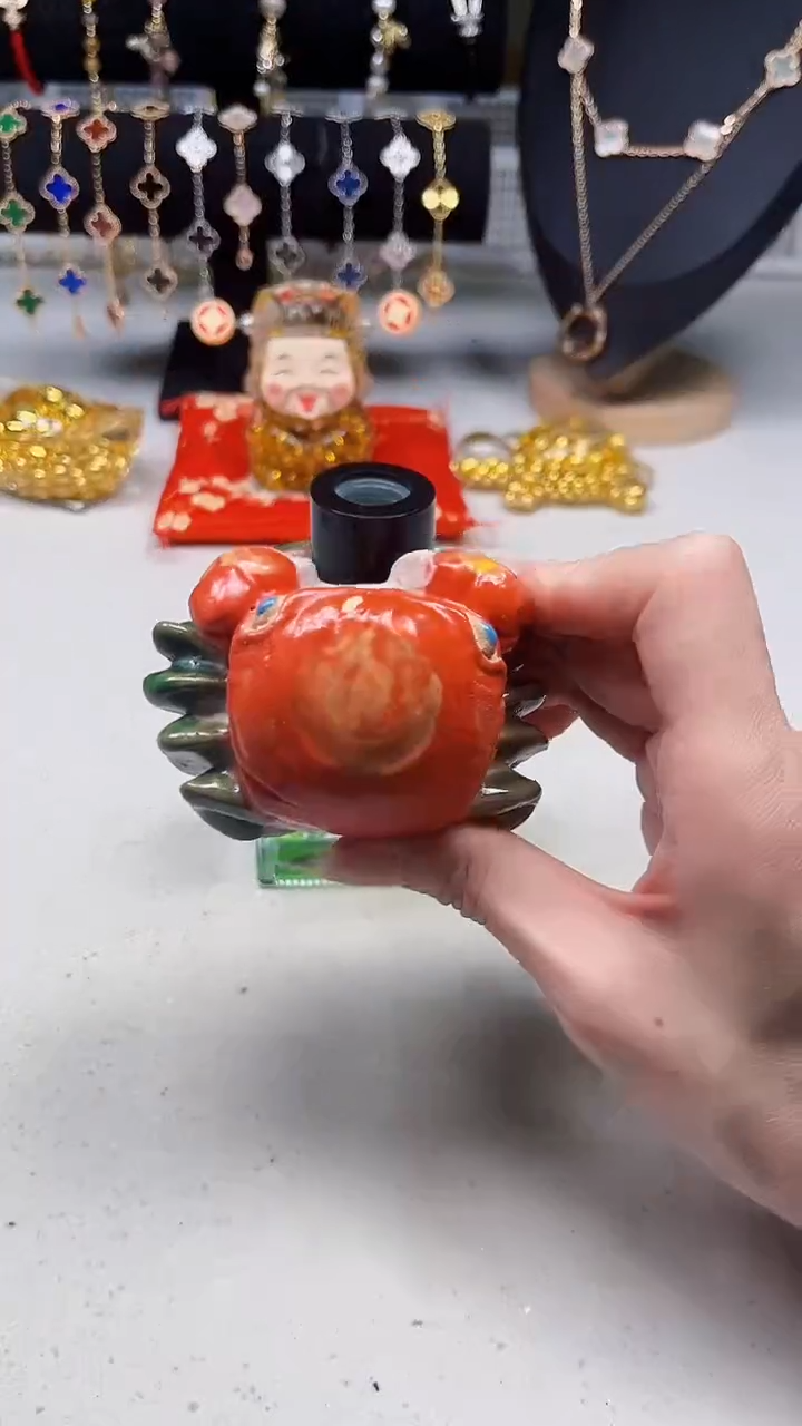瓷片陶茶周边666文玩多人露水青苔