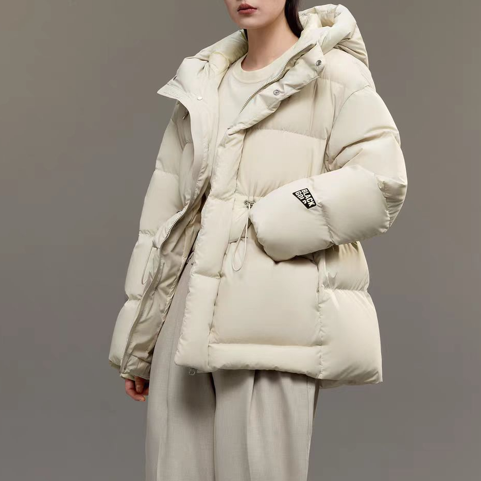 运费险+防尘袋！升级款黑金收腰90鸭绒羽绒外套