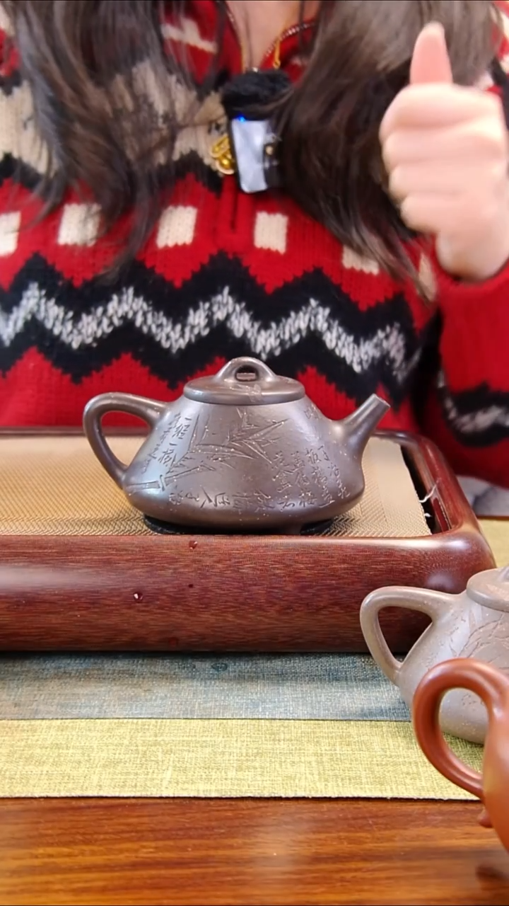 茶壶紫砂徐记福康 原矿紫砂 11