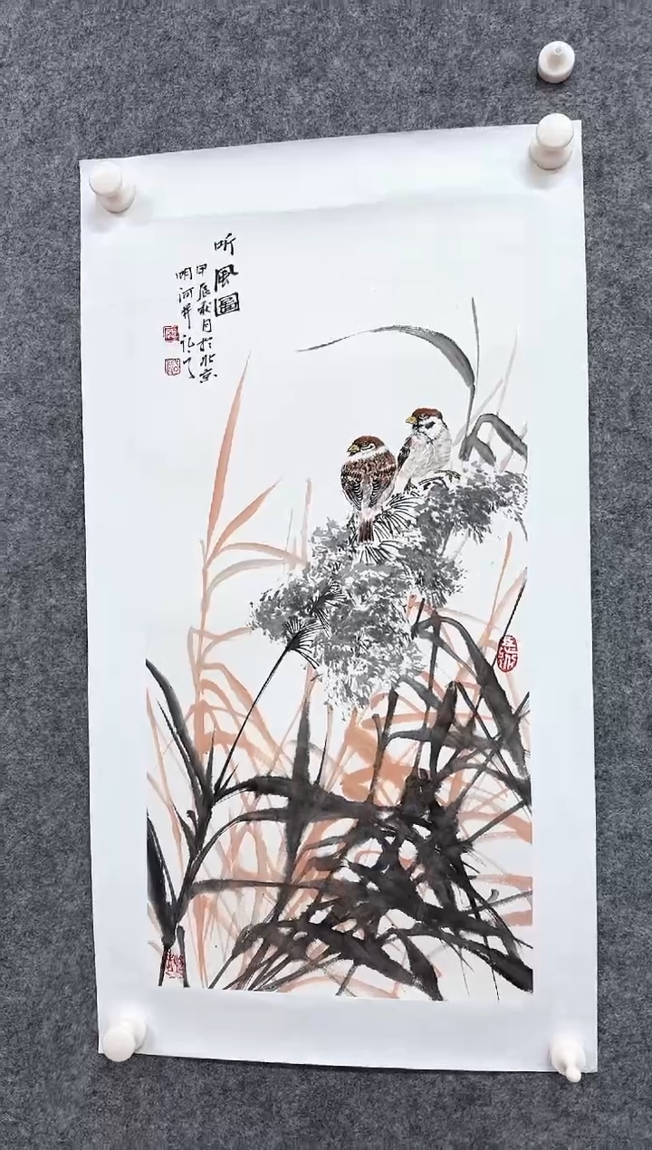 国画ST-ZMH老师绘画作品