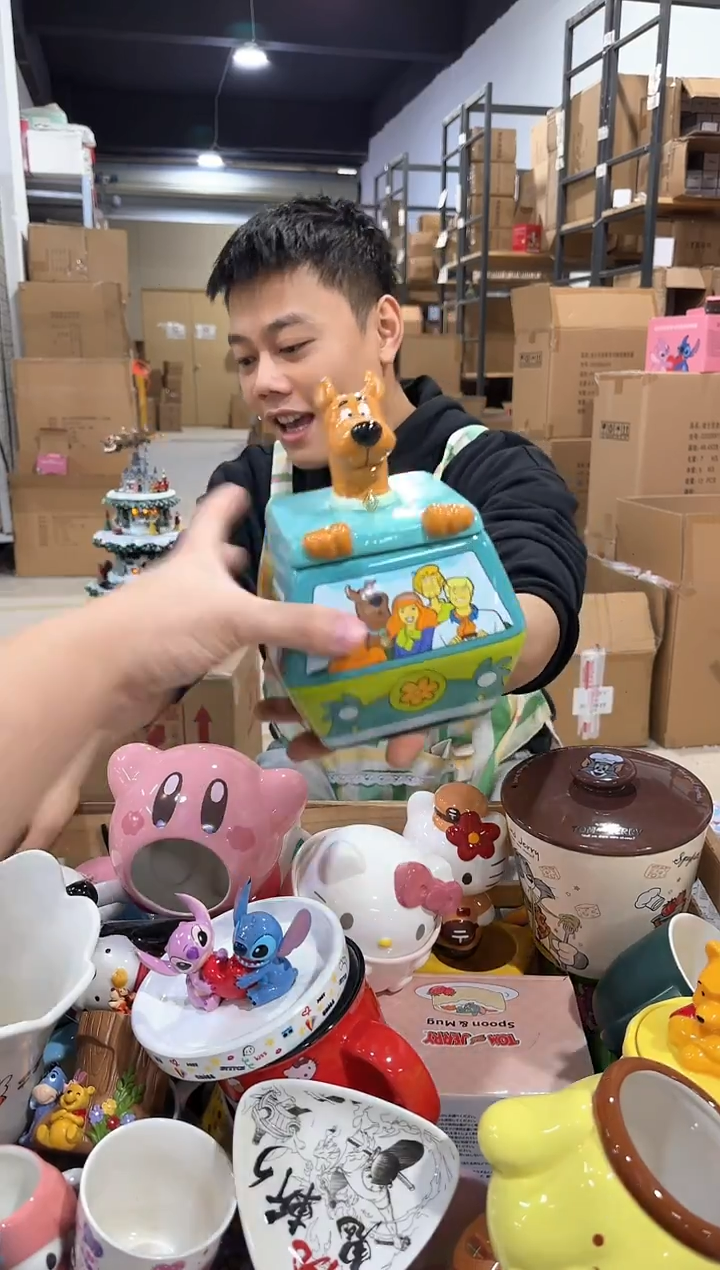 瓷片史酷比小收纳罐
