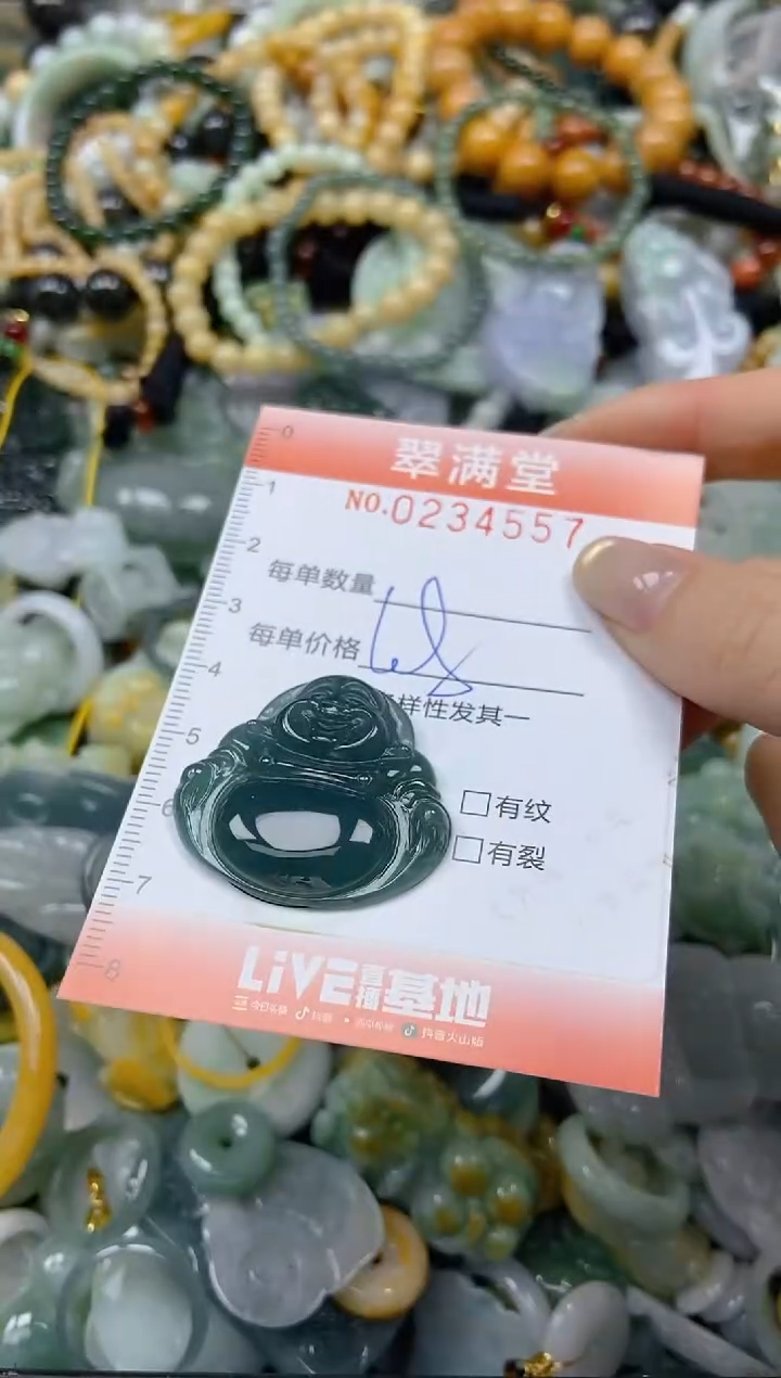 未镶嵌挂件翡翠闪购0234557