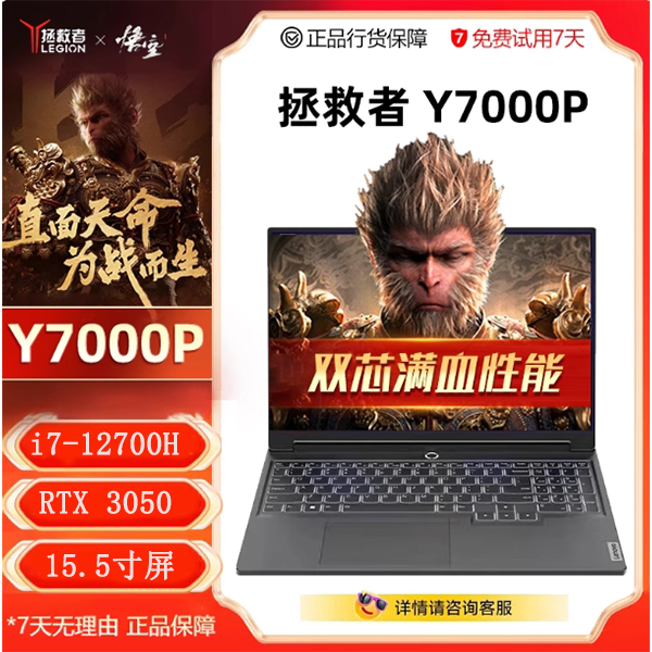 9新 Lenovo/联想 拯救者Y7000P 游戏本3050 3060电竞笔记本电脑