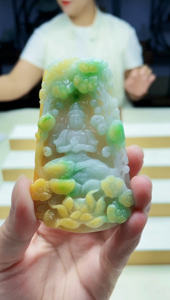 未镶嵌定制翡翠毛货09240158