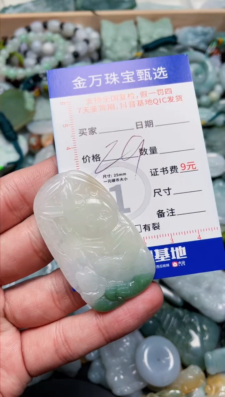 【闪购商品】翡翠项圈未镶嵌天然翡翠a货