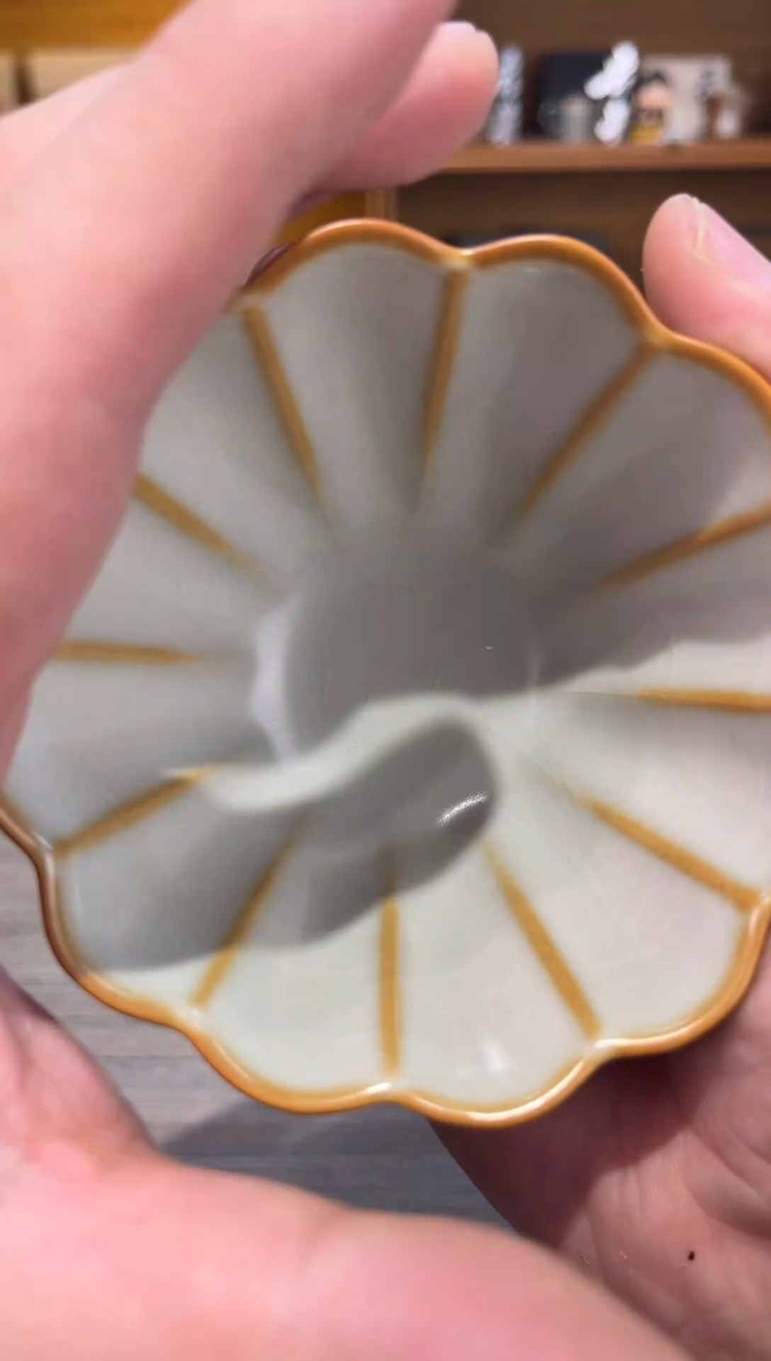 【闪购商品】黄莲花杯茶具茶具