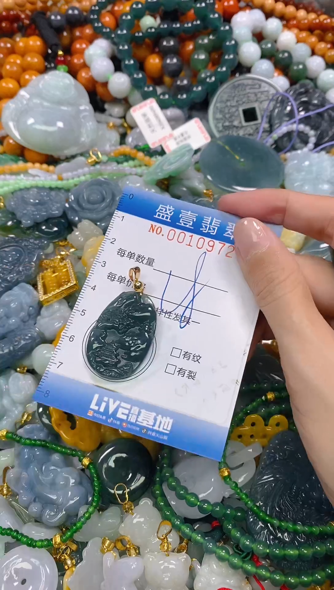 颈饰未镶嵌翡翠闪购0010972