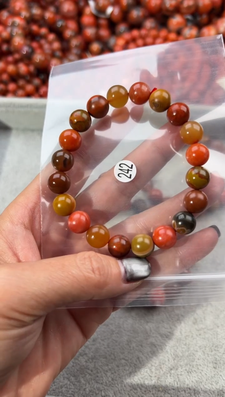 未镶嵌手串南红玛瑙10+