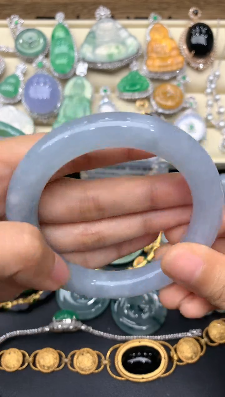 【闪购商品】翡翠手镯未镶嵌121-中国好珍宝