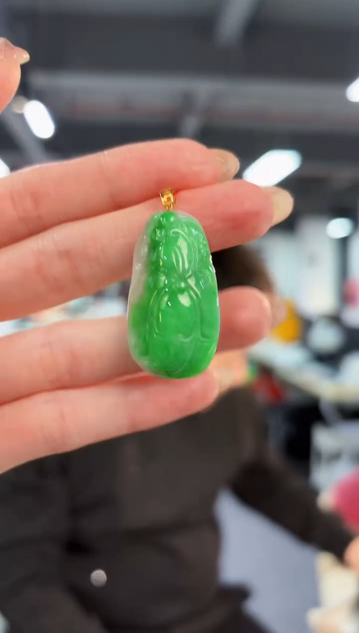 【闪购商品】翡翠颈饰未镶嵌缅料A货/支持复检/一件