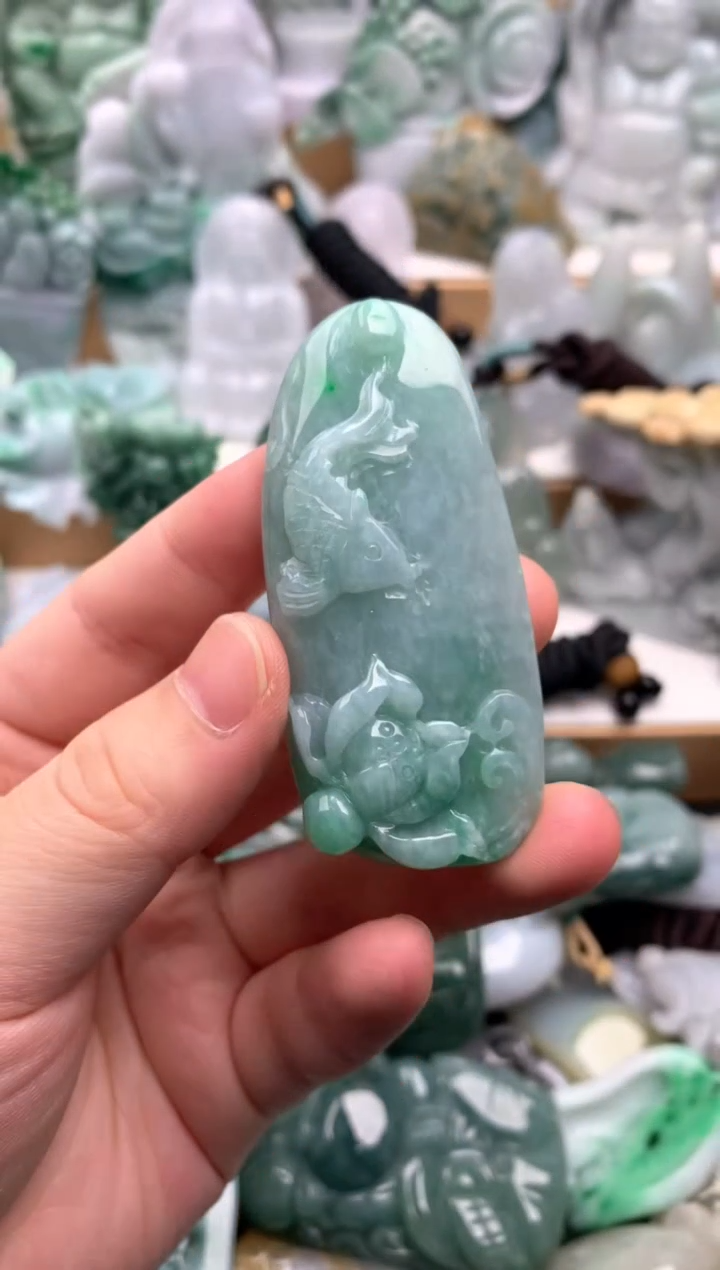 吊坠(不含链)未镶嵌翡翠1