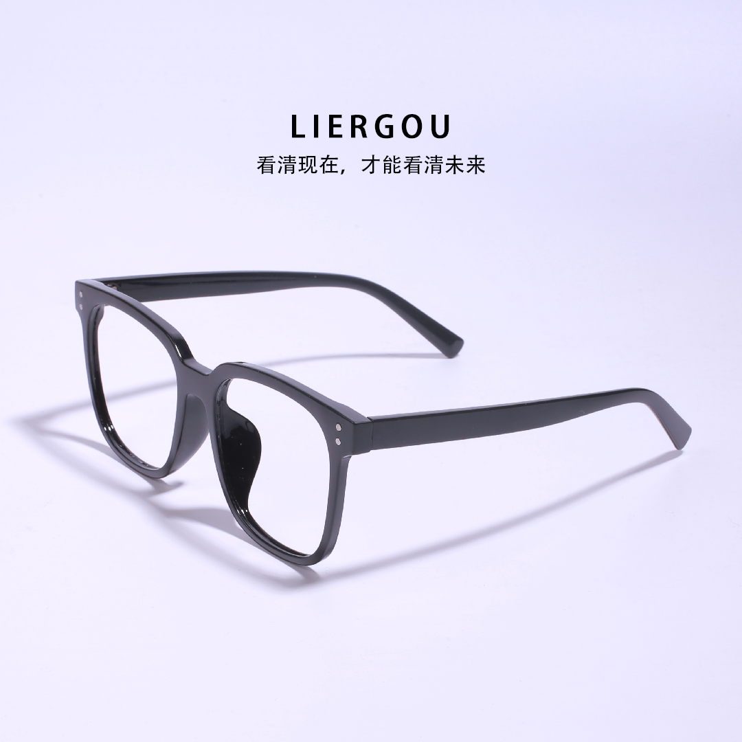 8号链接1122TR材质韩系日系网感素颜休闲大框男女同款防蓝光眼镜L