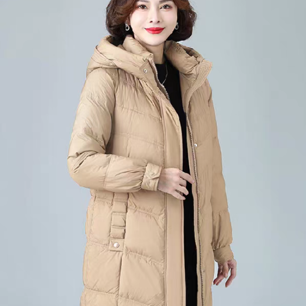 S816【专属】新款加厚连帽中长款保暖90防寒服RS-QH24D8036-1