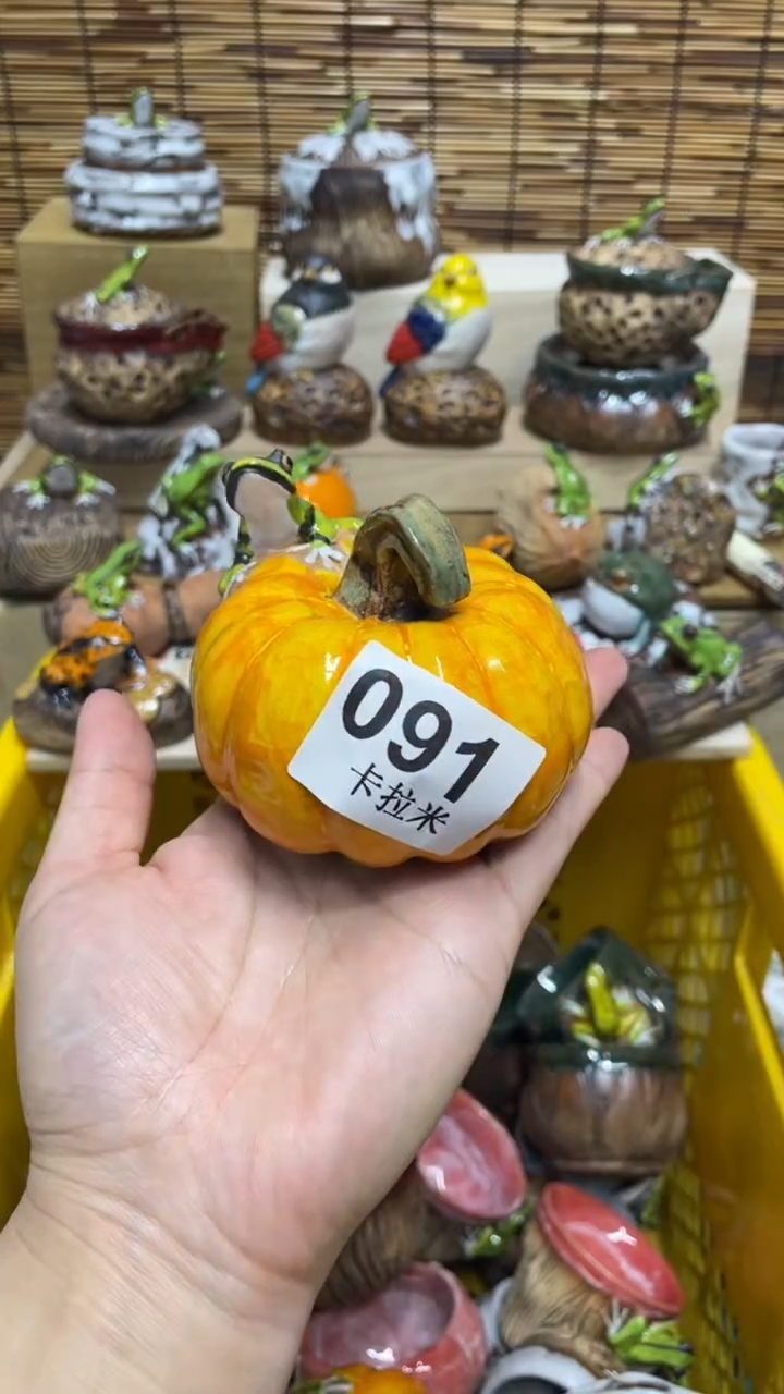 云*儿091精美粗陶手工柴烧