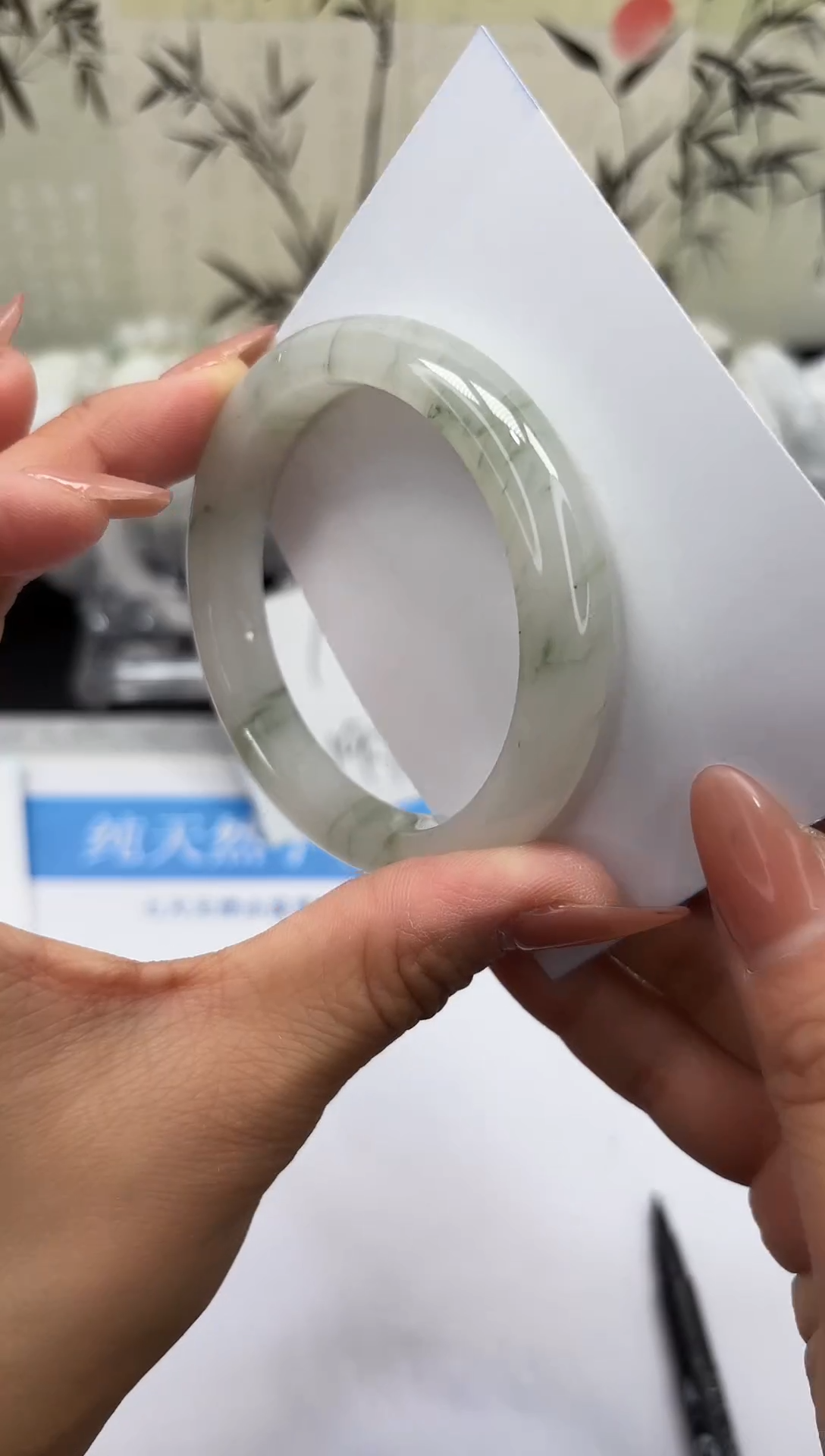 未镶嵌手镯石英质玉A93-57/58/59