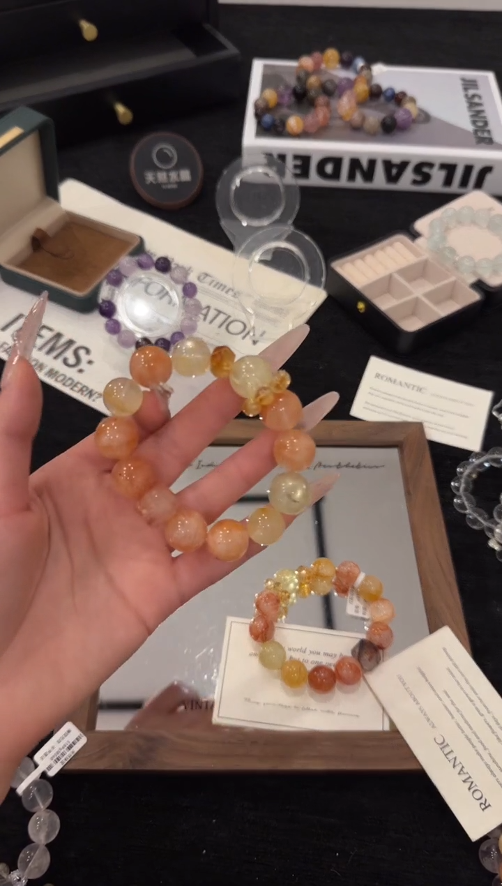 未镶嵌手链水晶金榜题名x3101