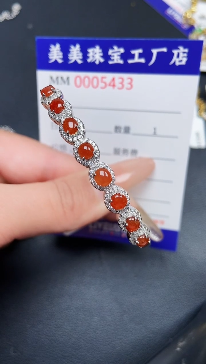 【闪购商品】翡翠颈饰银S925镶嵌5433