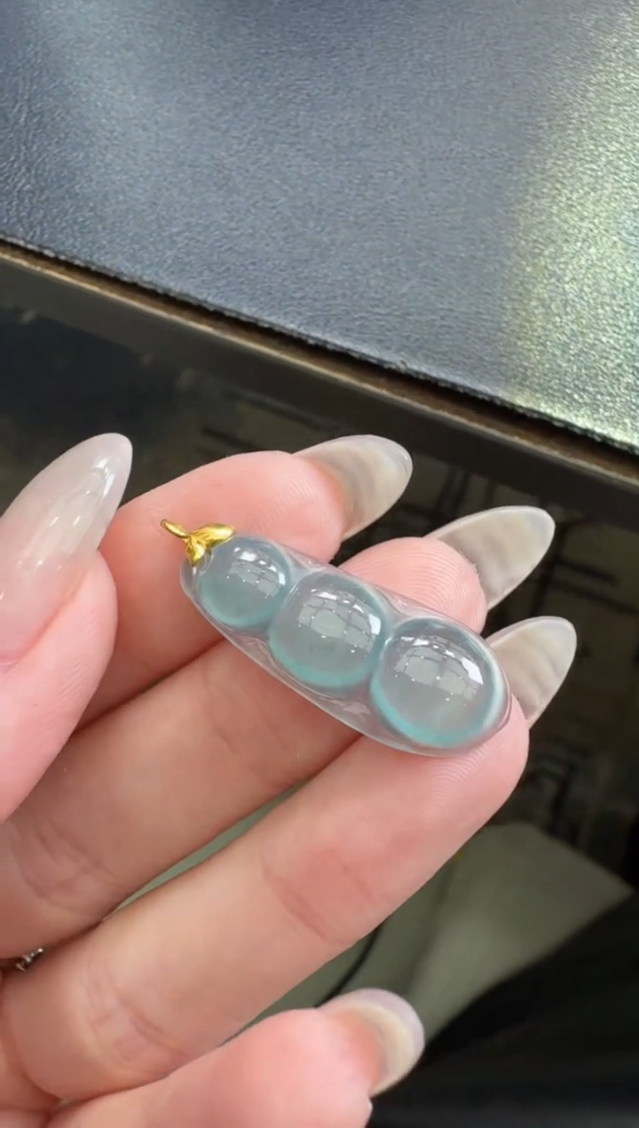 【闪购商品】定制翡翠18K金镶嵌02003695-多样性发货发一件