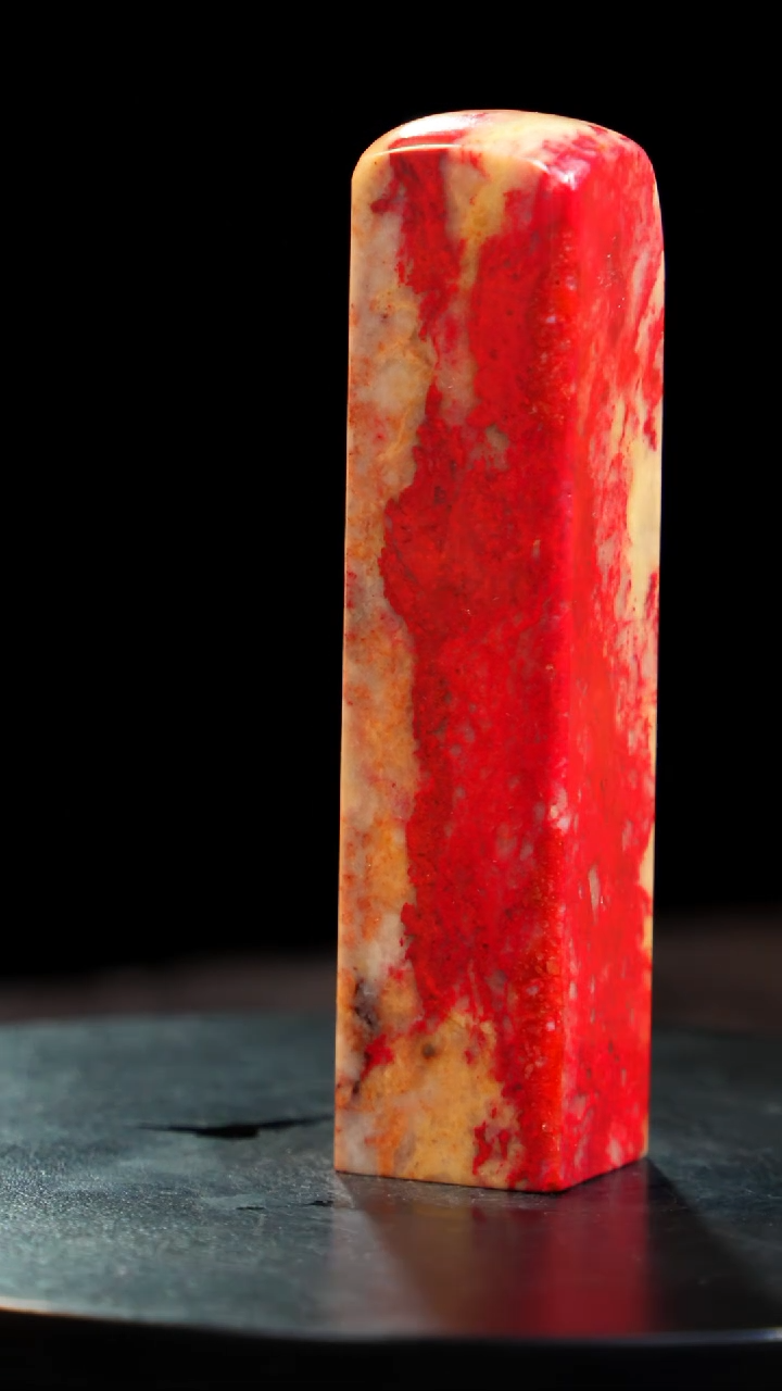 鸡血石大红袍鸡血石旬阳