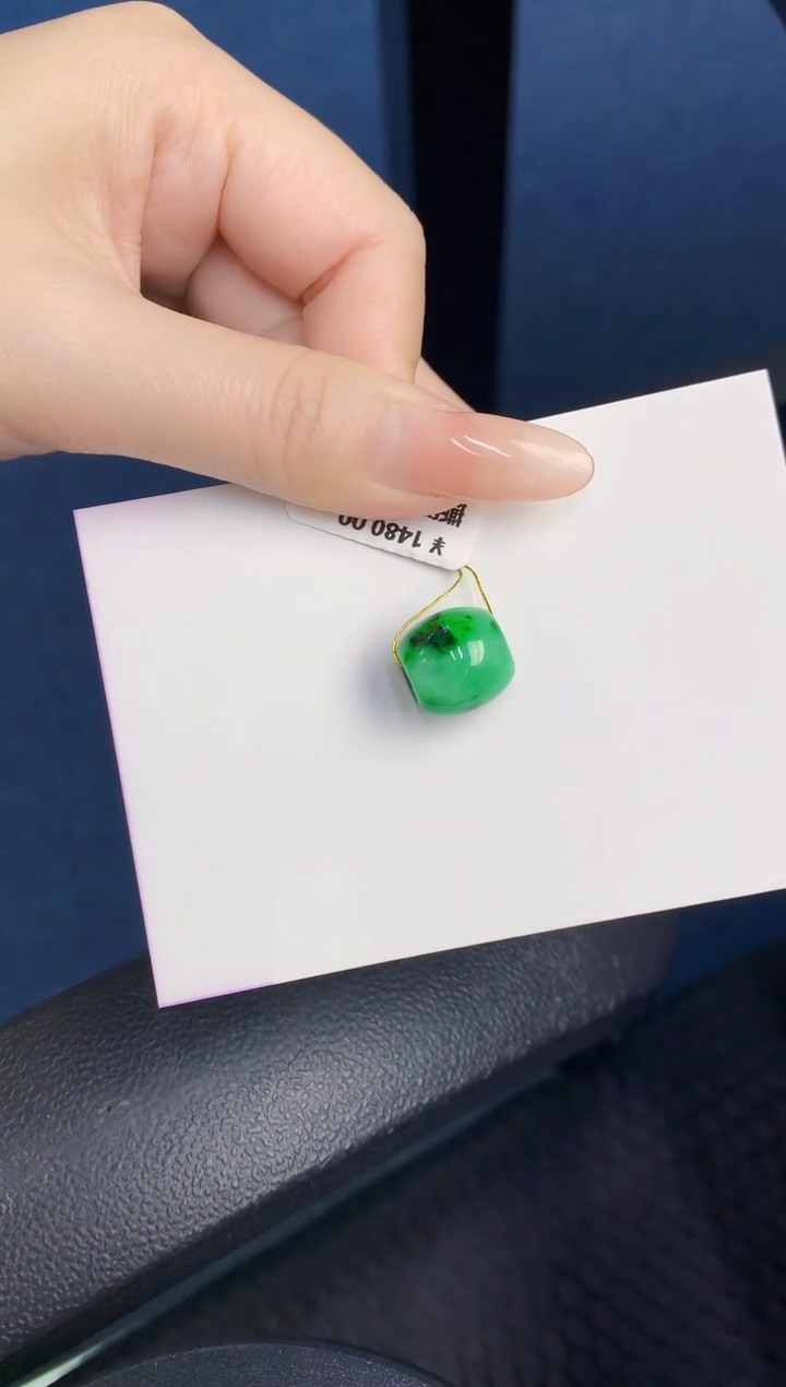 颈饰未镶嵌翡翠缅甸天然翡翠A货