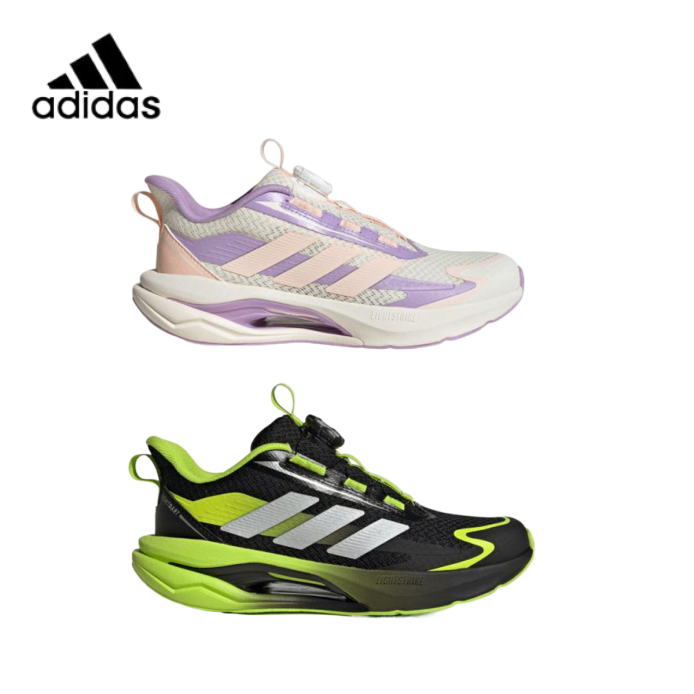 adidas/阿迪达斯新款儿童超轻缓震回弹跑步运动鞋KJ3978