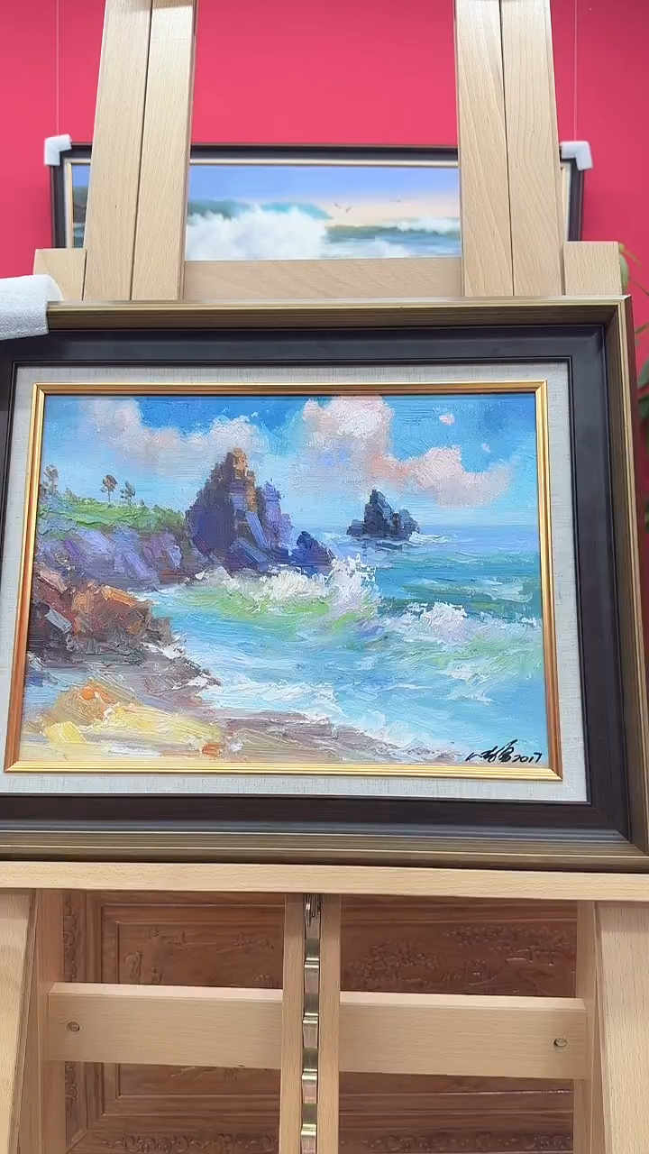 【闪购商品】国画张勇手绘油画